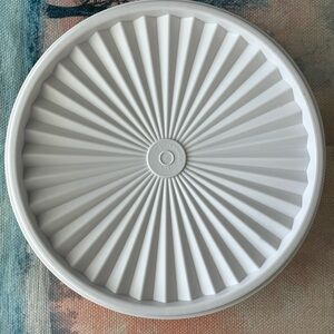 Tupperware Heritage Servalier Stacking Cookie Canister 1.8L Light Green